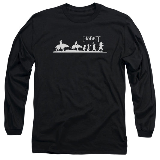 Hobbit Orc Company Mens Long Sleeve Shirt Black Officially Licensed