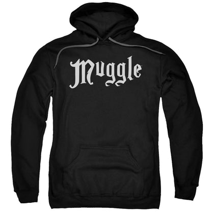 Harry Potter Muggle Mens Hoodie Black