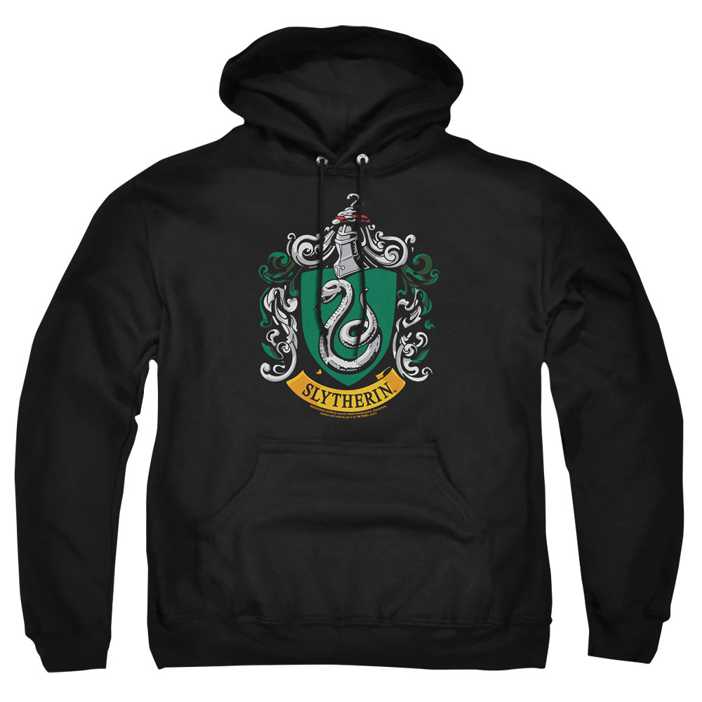 Harry Potter Slytherin Crest Mens Hoodie Black