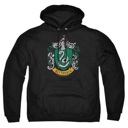 Harry Potter Slytherin Crest Mens Hoodie Black
