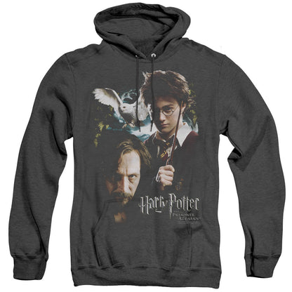Harry Potter Harry And Sirius Heather Mens Hoodie Black