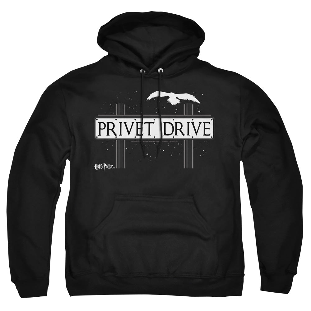 Harry Potter Privet Drive Mens Hoodie Black