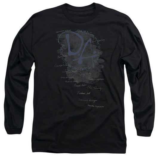 Harry Potter Dumbledores Army Mens Long Sleeve Shirt Black Officially Licensed