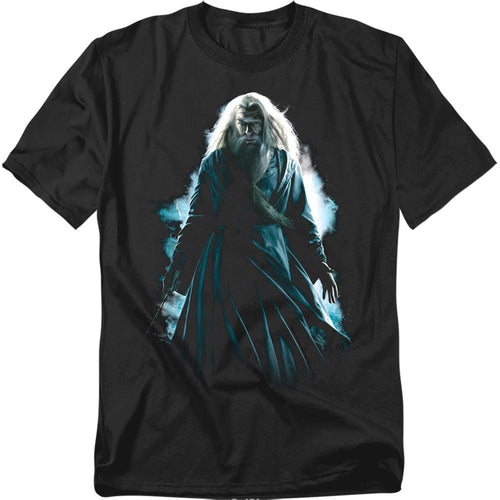 Harry Potter Dumbledore Burst Mens T Shirt Black