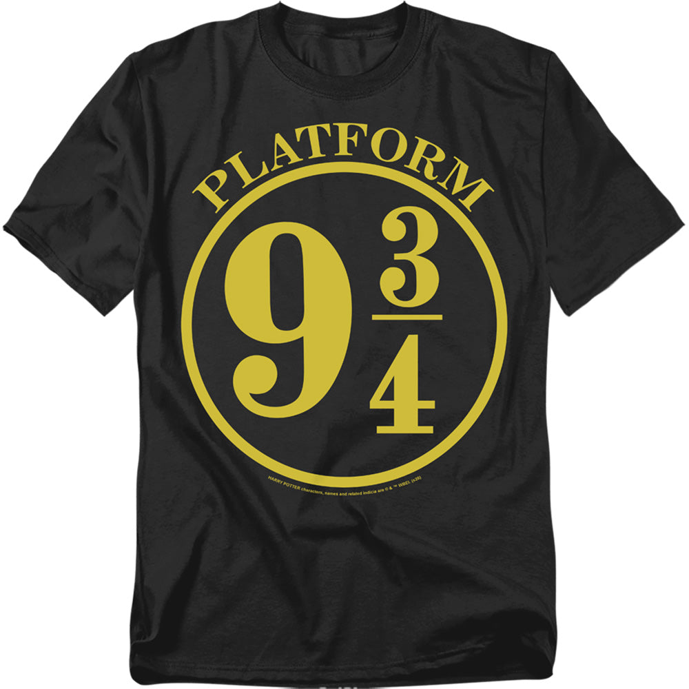 Harry Potter 9 3 4 Mens T Shirt Black