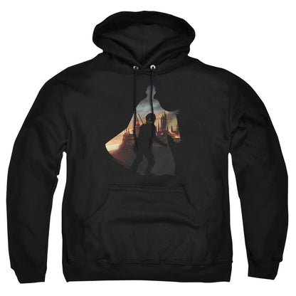 Harry Potter Voldemort Looms Mens Hoodie Black