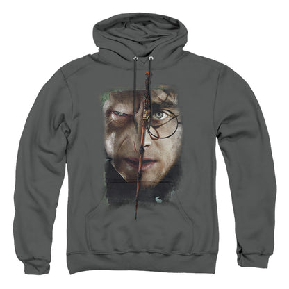 Harry Potter It All Ends Here Mens Hoodie Charcoal