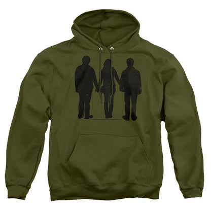 Harry Potter Three Stand Alone Mens Hoodie Military Green