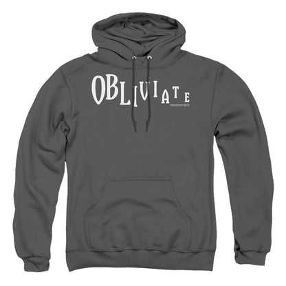 Harry Potter Obliviate Mens Hoodie Charcoal