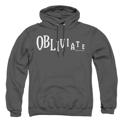 Harry Potter Obliviate Mens Hoodie Charcoal