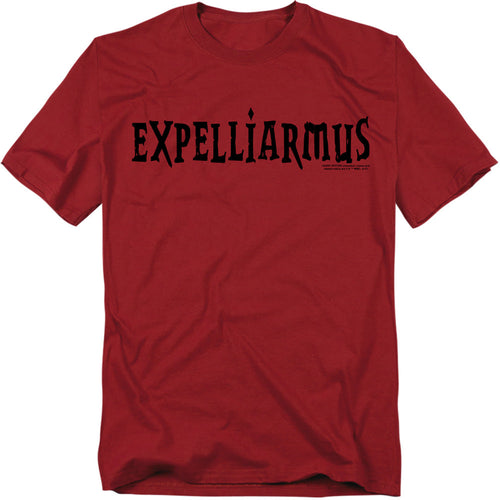 Harry Potter Expelliarmus Mens T Shirt Cardinal
