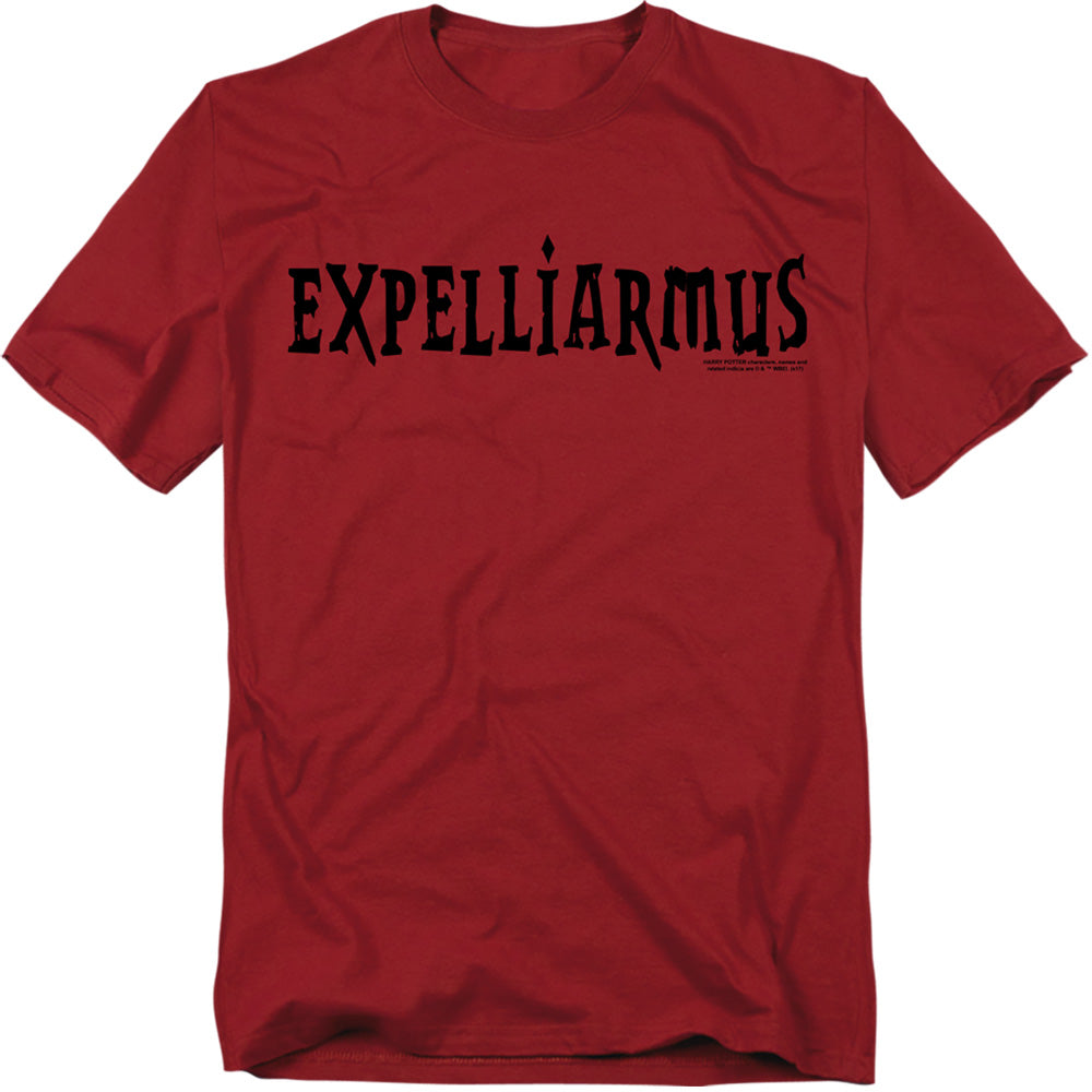 Harry Potter Expelliarmus Mens T Shirt Cardinal