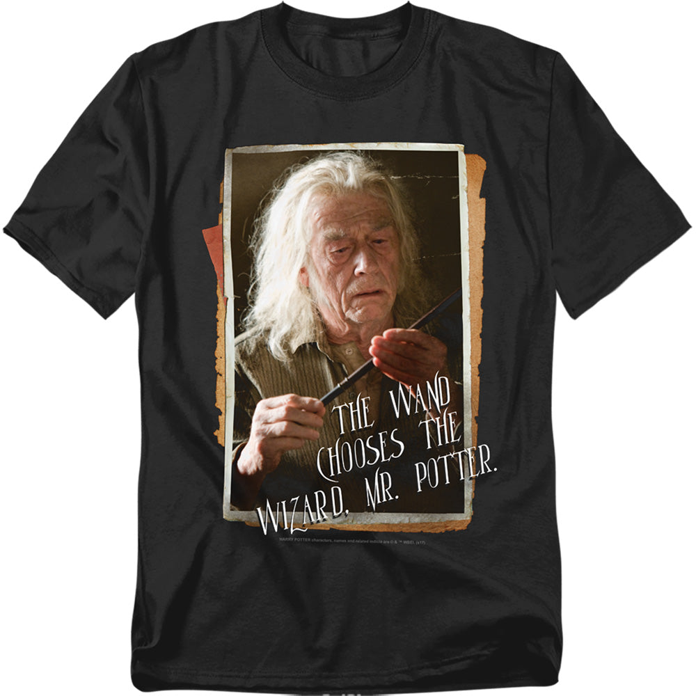 Harry Potter Olivander Mens T Shirt Black