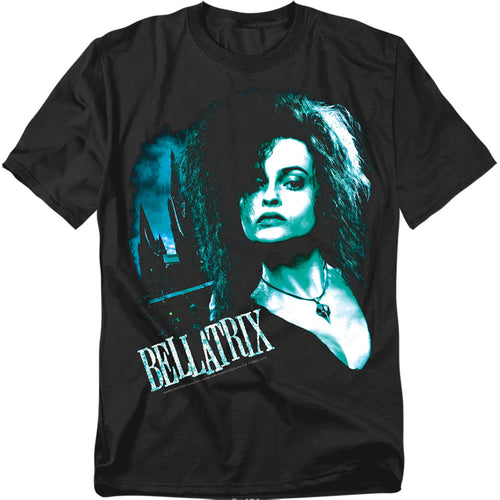 Harry Potter Bellatrix Closeup Mens T Shirt Black