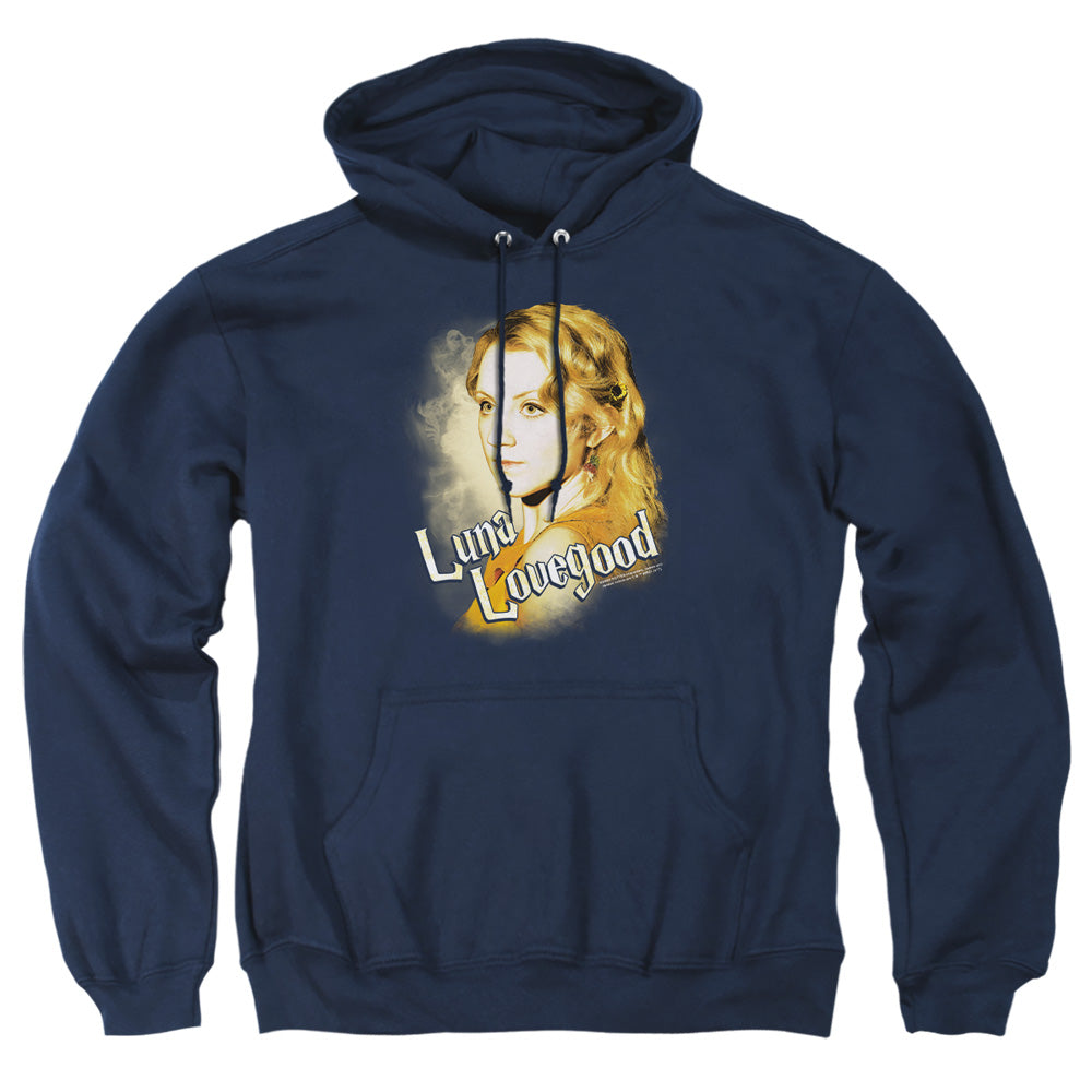 Harry Potter Luna Closeup Mens Hoodie Navy