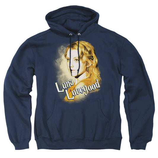 Harry Potter Luna Closeup Mens Hoodie Navy