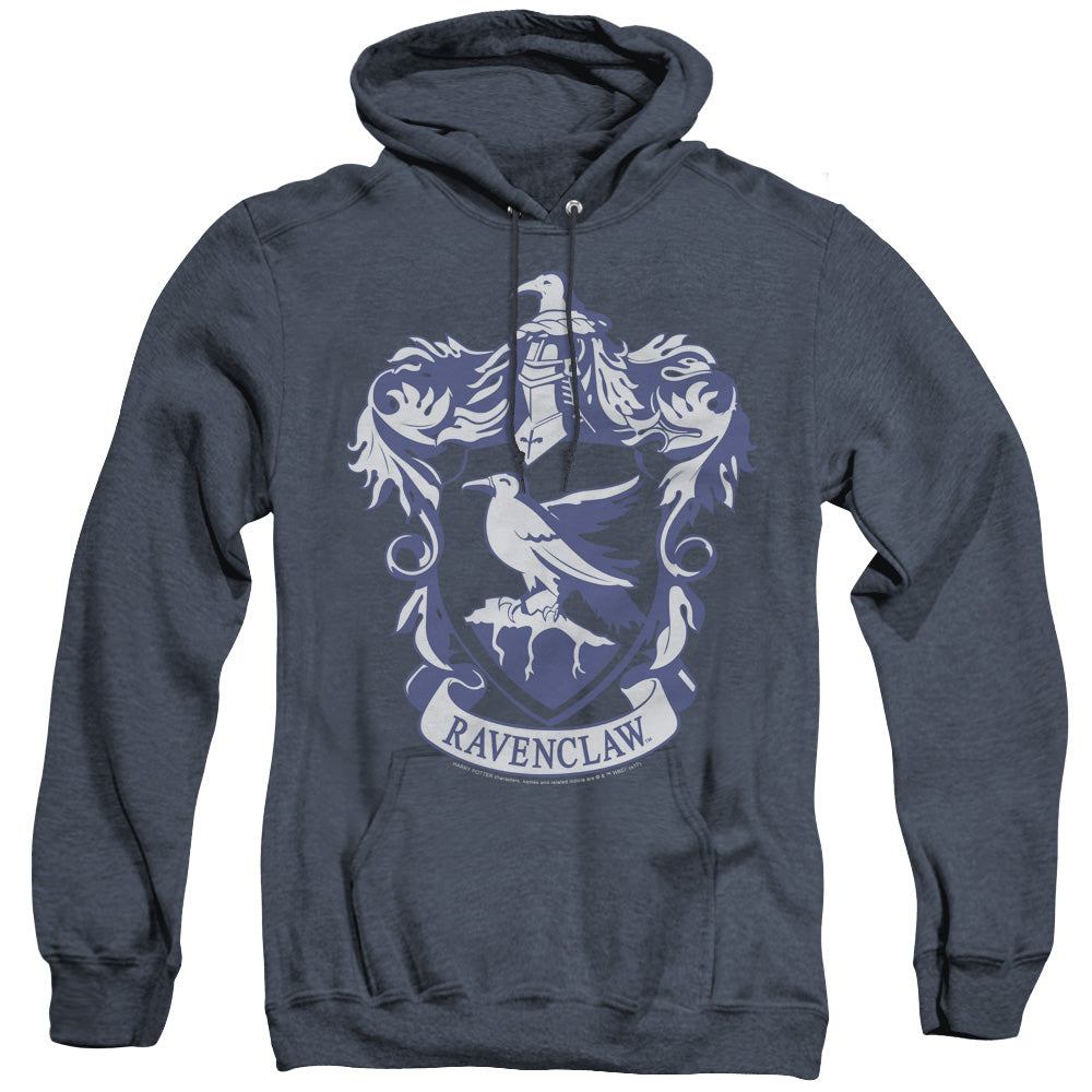 Harry Potter Ravenclaw Crest Heather Mens Hoodie Navy