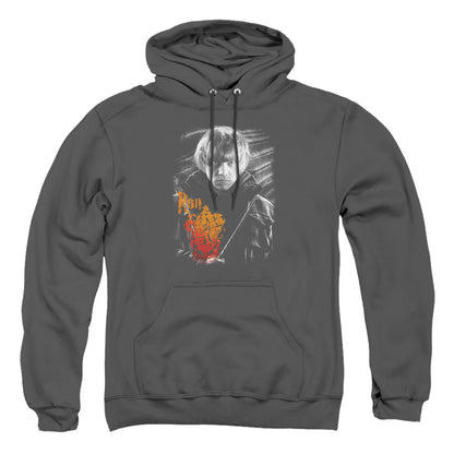 Harry Potter Ron Portrait Mens Hoodie Charcoal