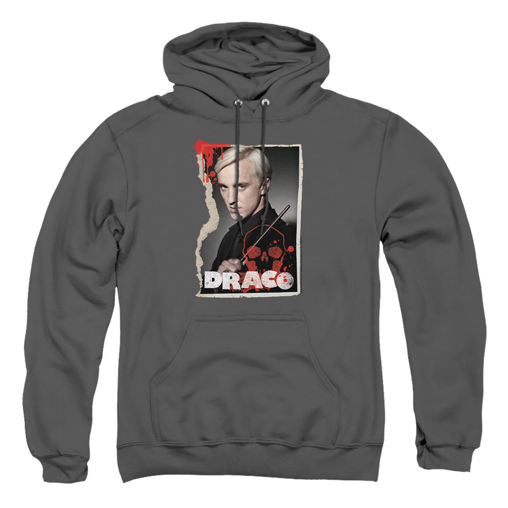 Harry Potter Draco Frame Mens Hoodie Charcoal