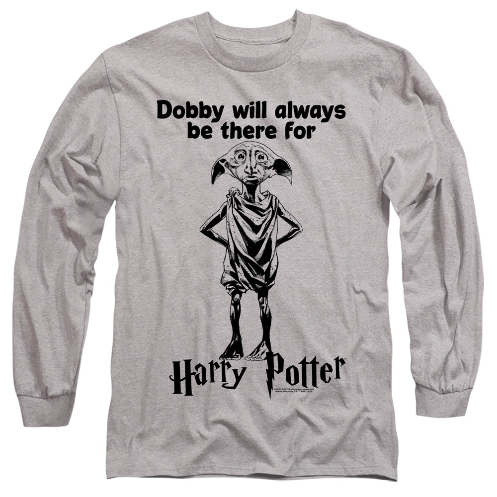 Harry Potter Always Be There Mens Long Sleeve Shirt Athletic Heather Officially Licensed