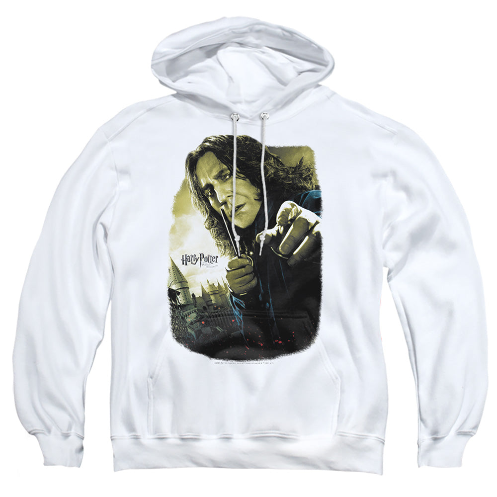 Harry Potter Snape Poster Mens Hoodie White