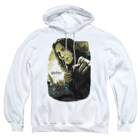 Harry Potter Snape Poster Mens Hoodie White