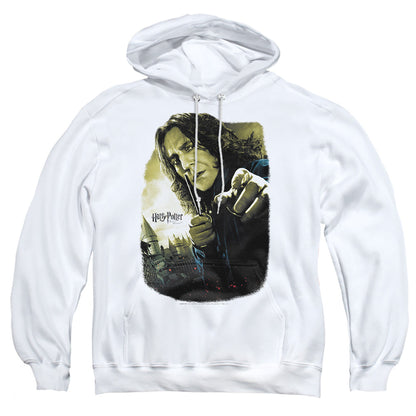 Harry Potter Snape Poster Mens Hoodie White