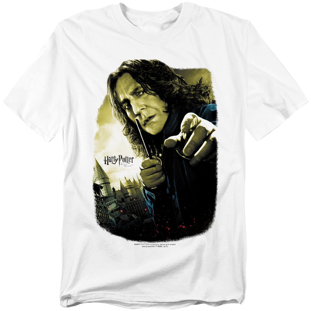 Harry Potter Snape Poster Mens T Shirt White
