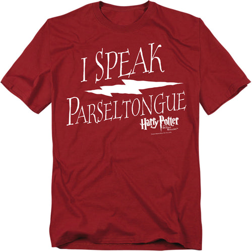 Harry Potter I Speak Parseltongue Mens T Shirt Cardinal