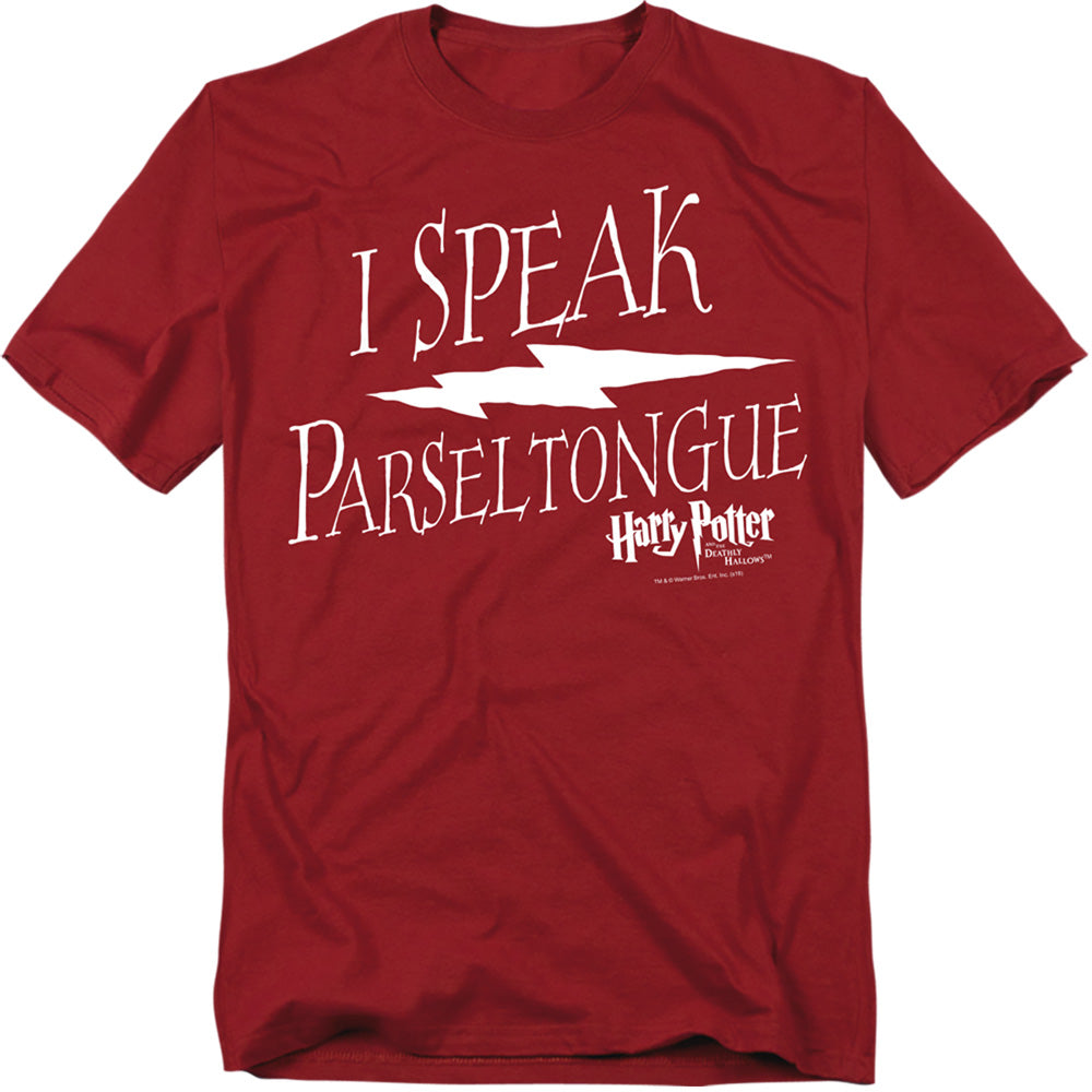 Harry Potter I Speak Parseltongue Mens T Shirt Cardinal