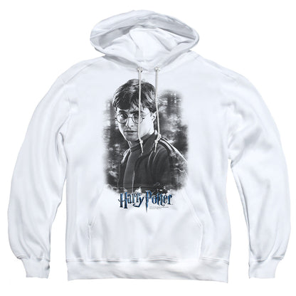 Harry Potter Harry In The Woods Mens Hoodie White