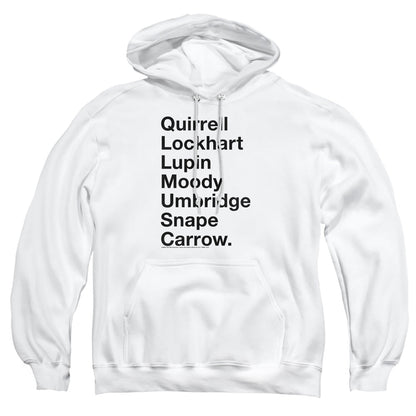 Harry Potter Professors Mens Hoodie White
