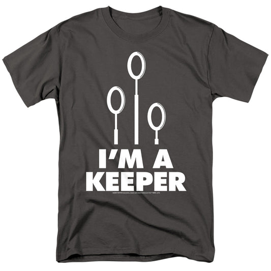Harry Potter Keeper Mens T Shirt Black