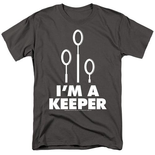 Harry Potter Keeper Mens T Shirt Black