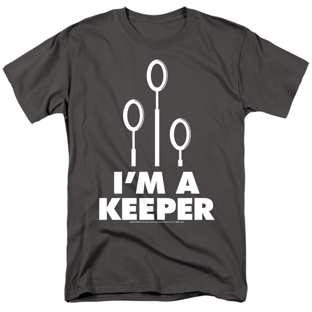 Harry Potter Keeper Mens T Shirt Black