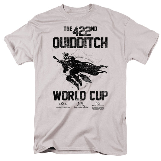 Harry Potter World Cup Mens T Shirt Silver