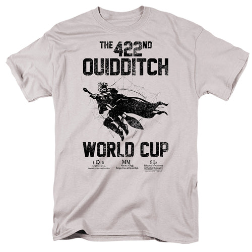 Harry Potter World Cup Mens T Shirt Silver