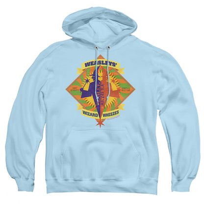 Harry Potter Wizard Wheezes Mens Hoodie Light Blue