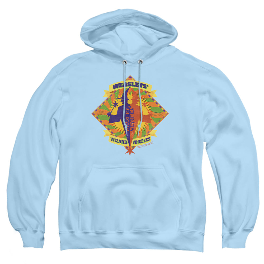 Harry Potter Wizard Wheezes Mens Hoodie Light Blue