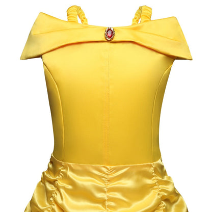Cute Belle Princess Dress For Halloween