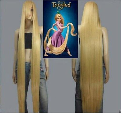 Golden Straight Long Cosplay Wigs