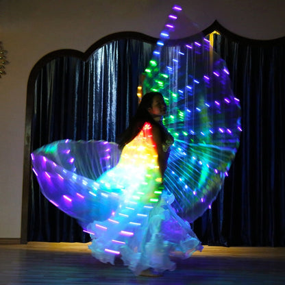 Ruoru Rainbow Color Party Show Dancewear