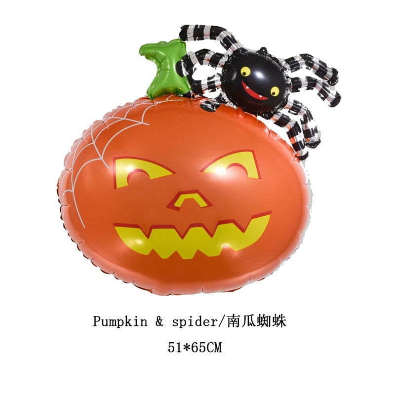 Halloween Pumpkin Ghost Balloons