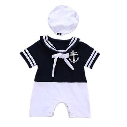Baby Boys Short Sleeve Sailor Outfit