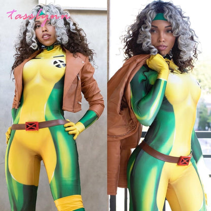 X Men Cosplay Bodysuit For Halloween Party
