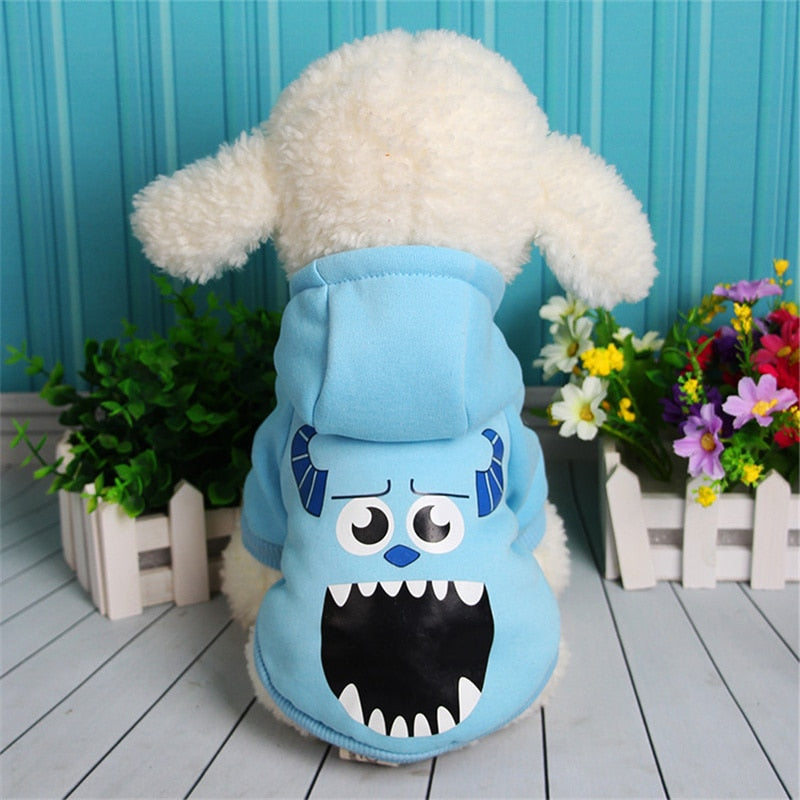 Dog Hoodie Coat Winter Dog Clothes