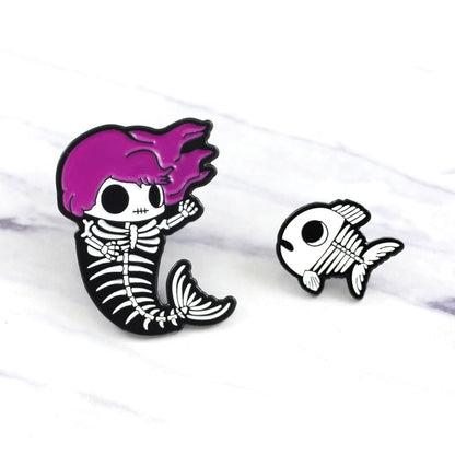 Happy Halloween Enamel Pin Trick