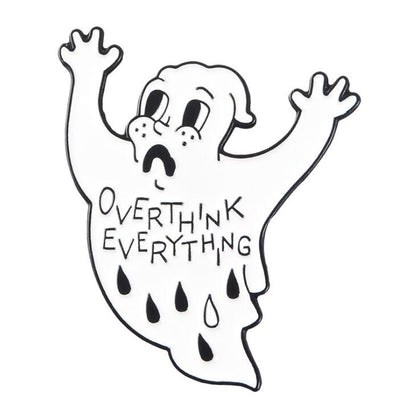 Happy Halloween Enamel Pin Trick