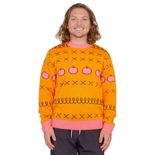 Funny Horse Man Ugly Christmas Sweater for Men Iconic TV Show Christmas Sweater