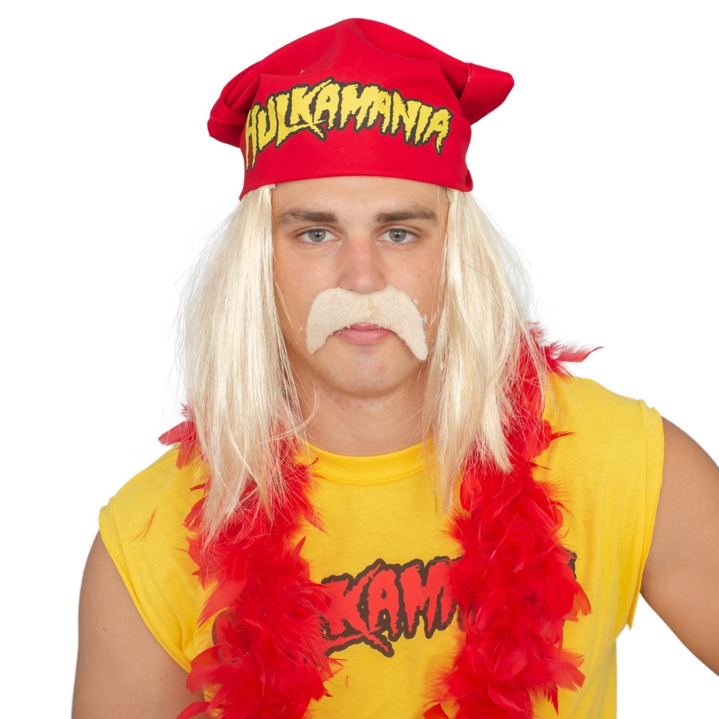 Hulk Hogan Hulkamania Complete Costume Set